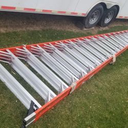 Werner T7420 20 Foot double Sided Twin Step Ladder Stepladder 