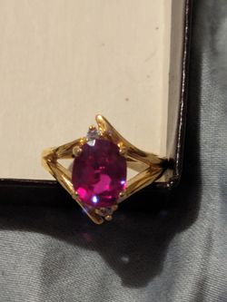 Ruby Fashion ring Size 8
