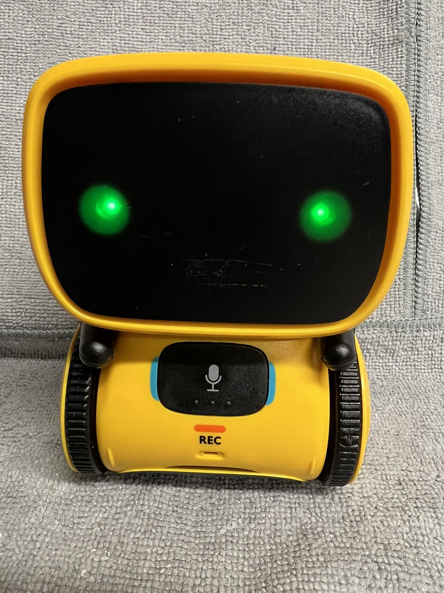 Voice Control AT-Robot Intelligent Interactive Smart Toy Robot For Kids - Yellow