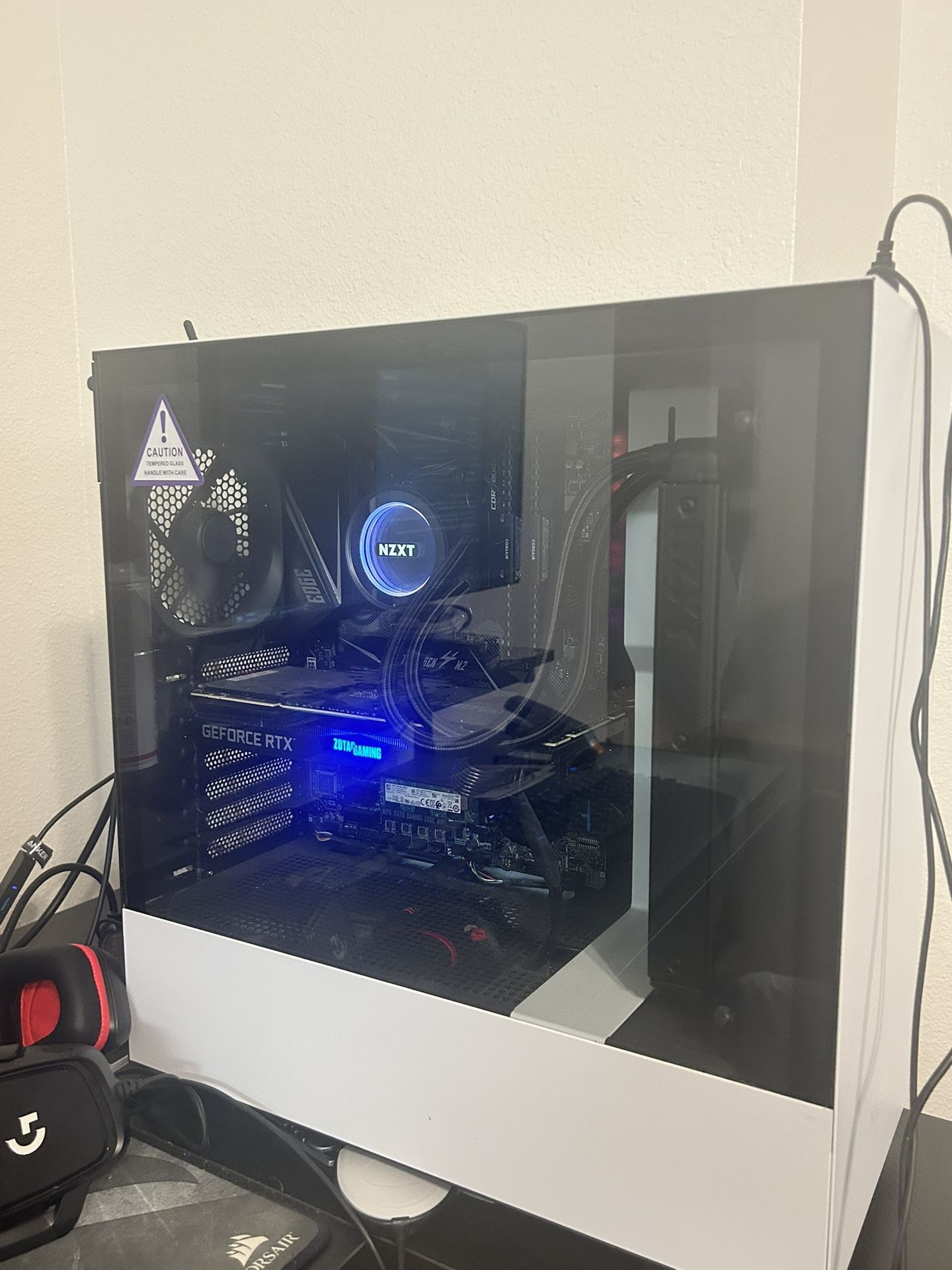 Gaming PC And Monitor
