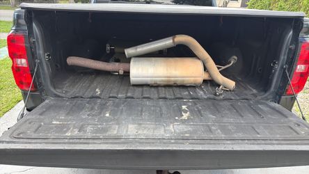 2018 Silverado Z71 muffler