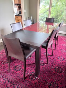 Kasala Extendable Dining Table and Six Chairs