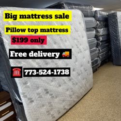 Pillow Top $199 Only Free Delivery 🚚 
