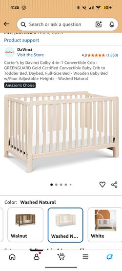 Baby crib