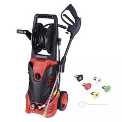 3000 Psi Electric Pressure Washer Power Washer with 5 Nozzles