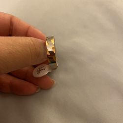 Mens Fashion Stainless Steel Wedding Band Size 12