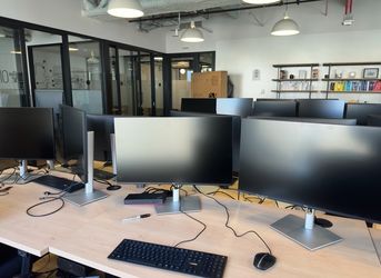 15 of them -  Dell Pro 27 Plus 4K USB-C Hub Monitor