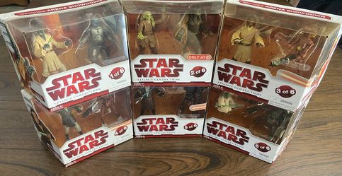 Star Wars 2009 Geonosis Battle Arena Complete Set
