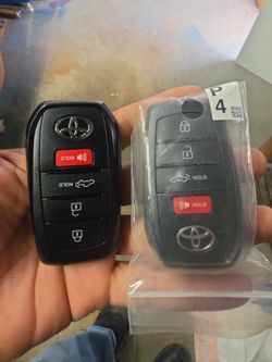 Toyota car key fob