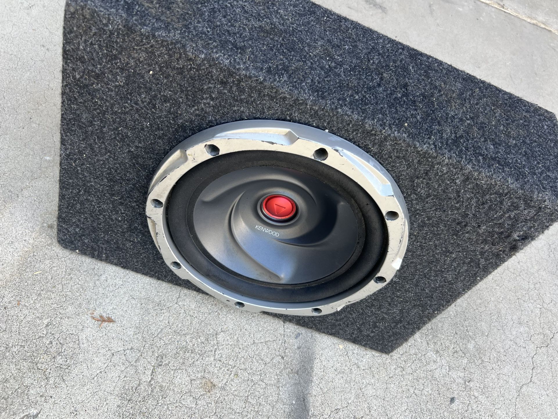 ($90 firm) one Kenwood 12 in a single cab sub box