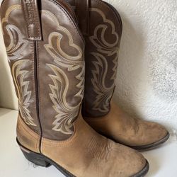 Brown Leather Boots