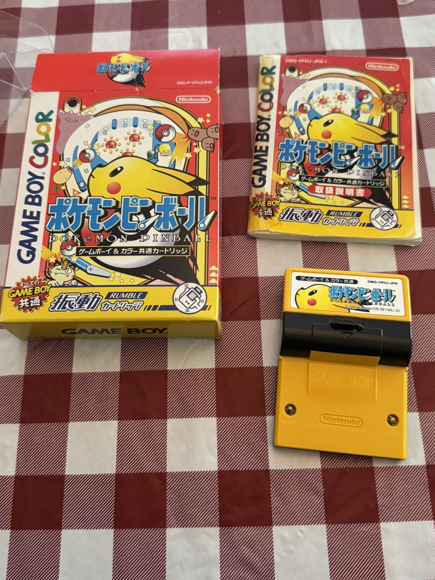 Japanese Gameboy Games! Pokemon Pinball And Kirby’s Block Ball