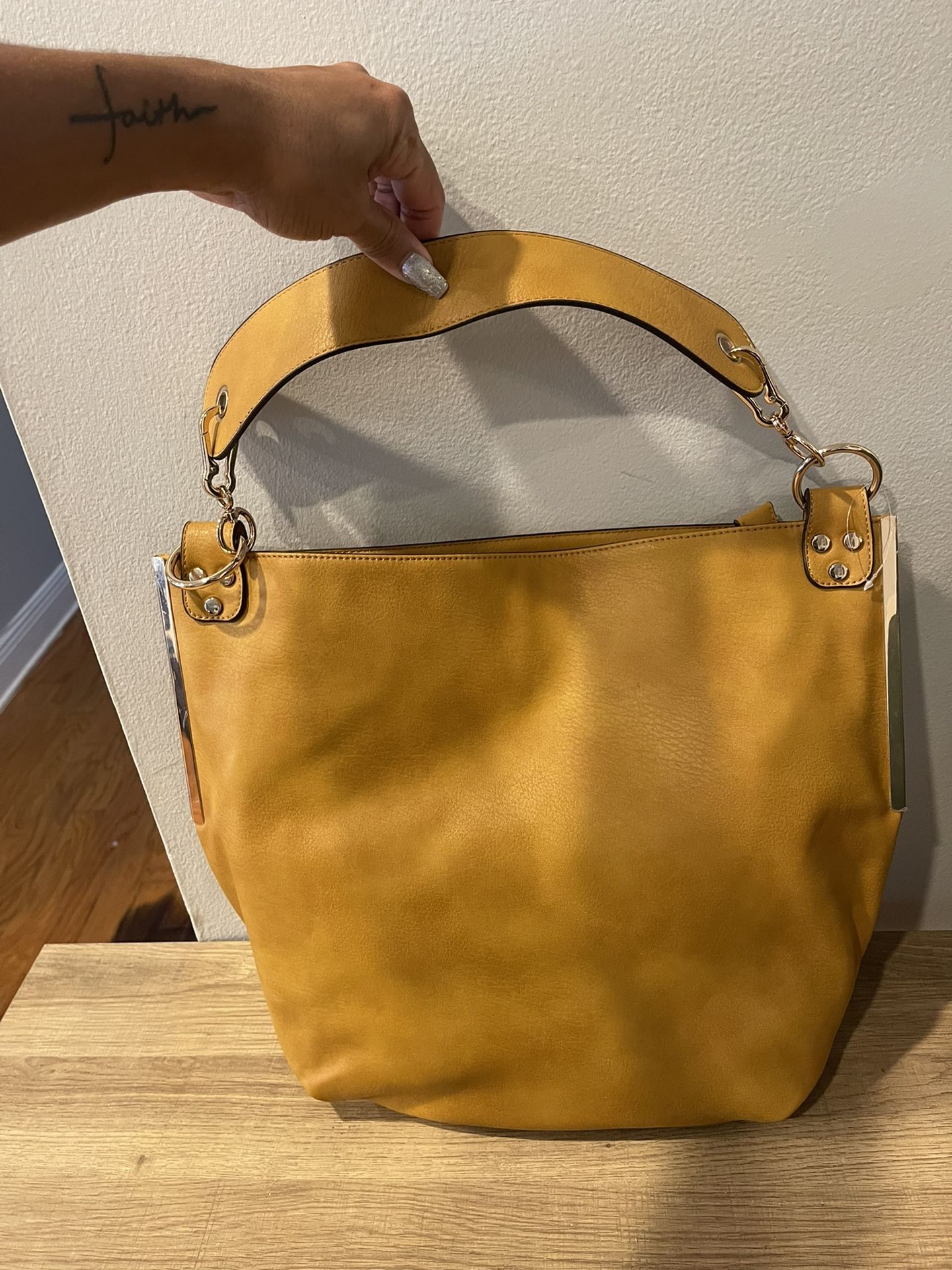 Mustard  Beautiful  Bag 