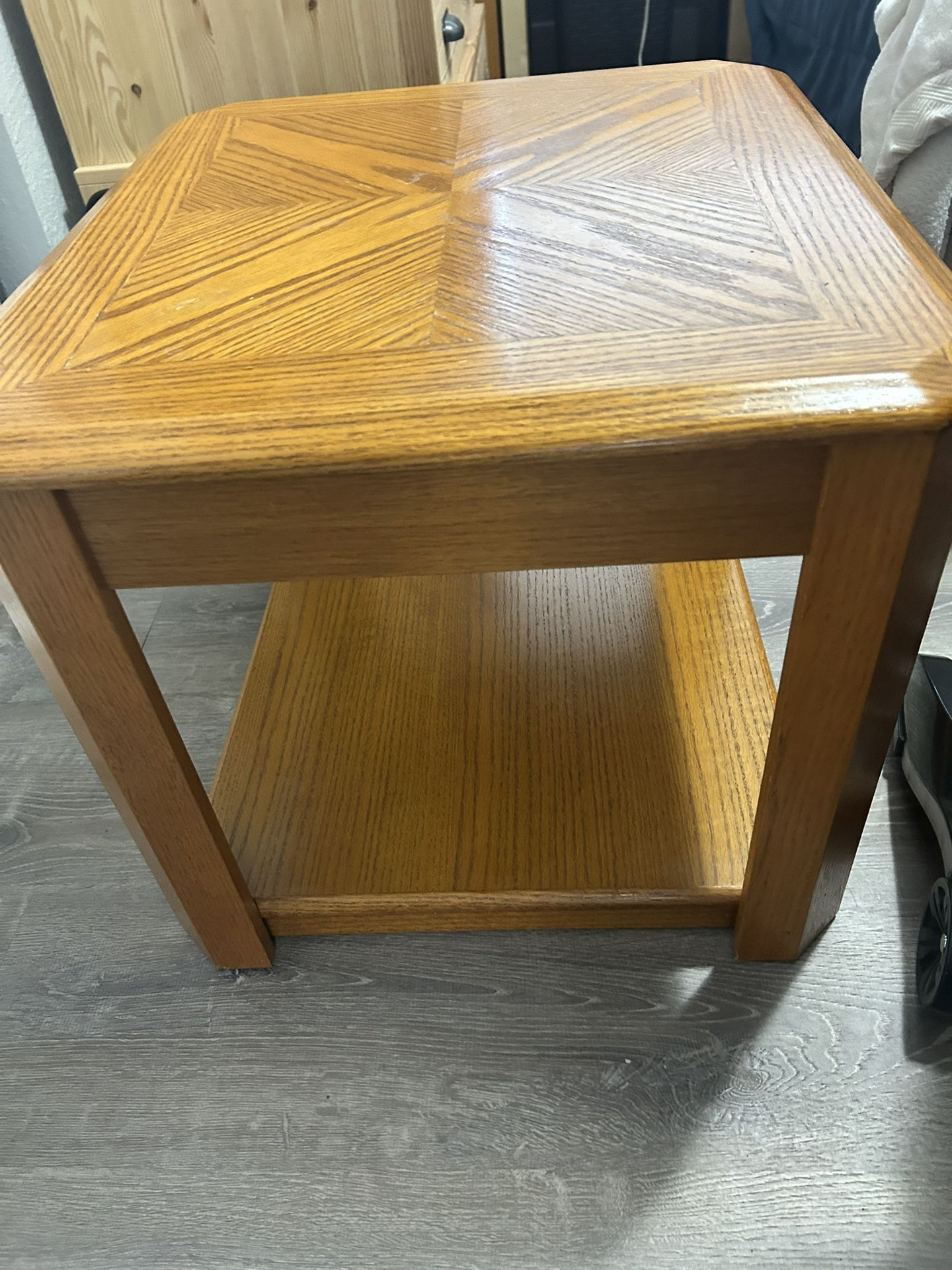 2 Solid Wood Coffee Tables