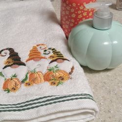 Gnome Towel, Hand Soap And Lotion Dispenser 