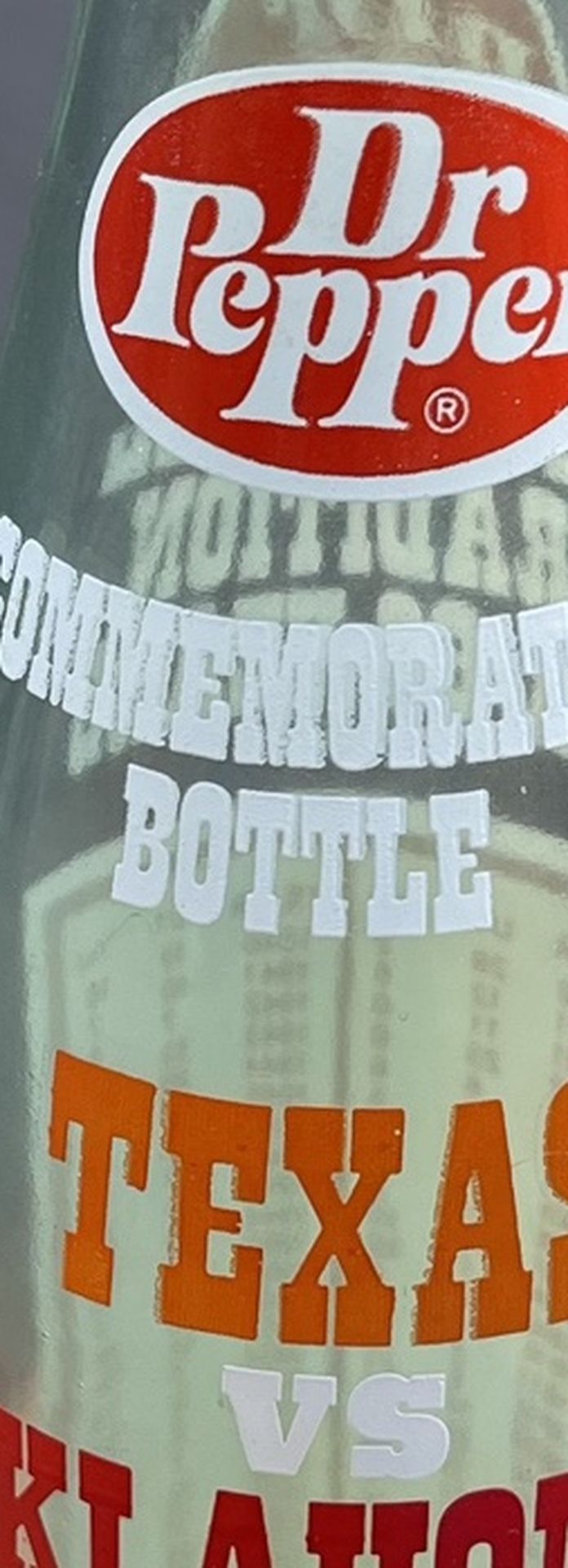 3 commemorative Dr Pepper Bottles