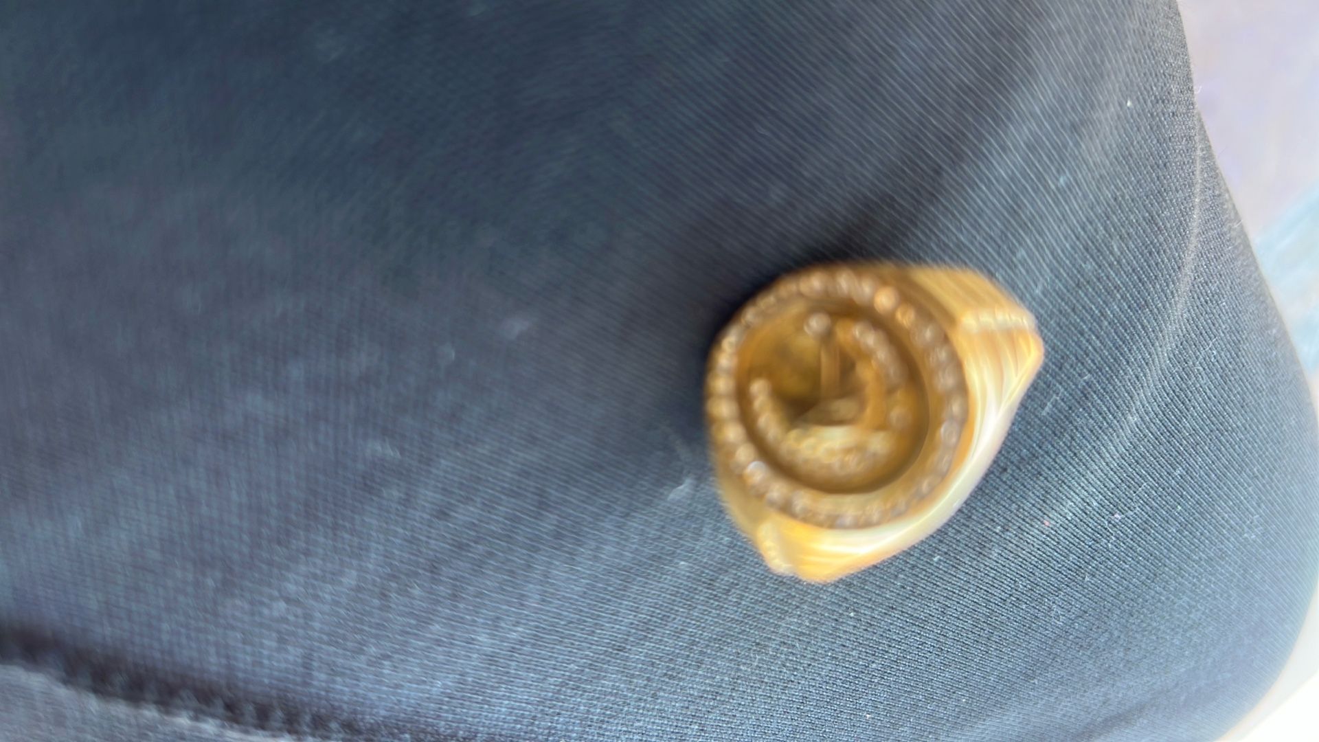 Men’s Signet Horse Shoe Ring