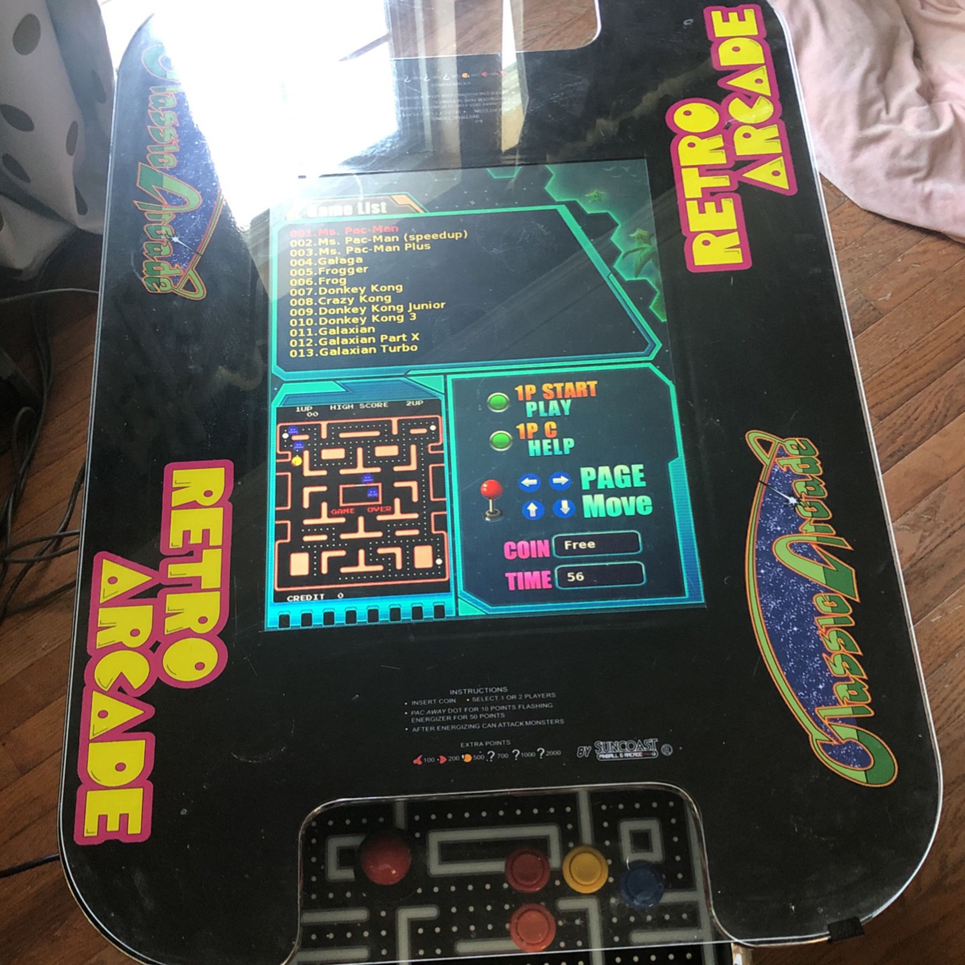 Tabletop ArcadeGame With 412 Games 