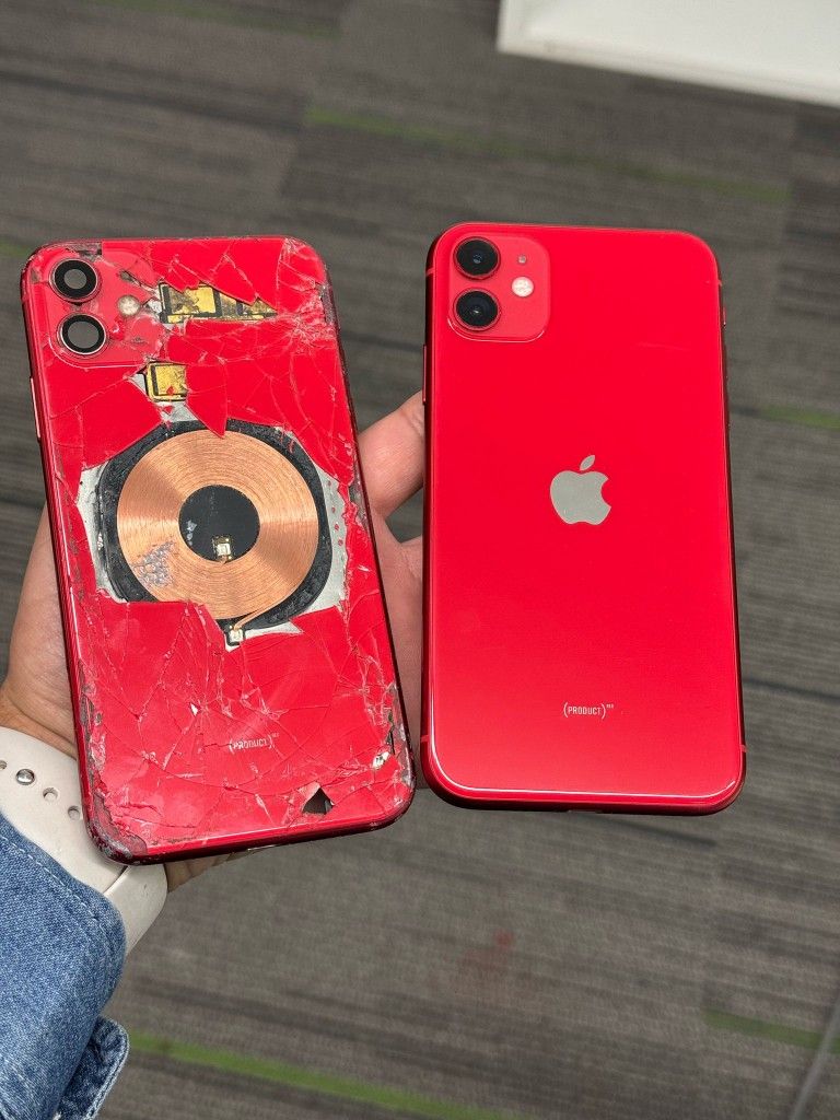 iPhone 11 Backglass Before & After!