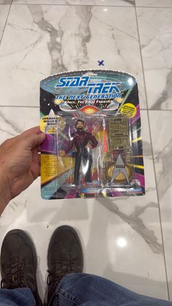 Star Trek TNG Commander Riker Action Figure