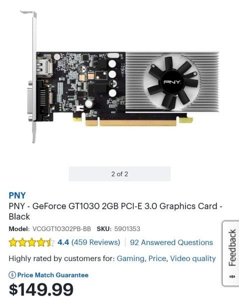 Geforce GT 1030