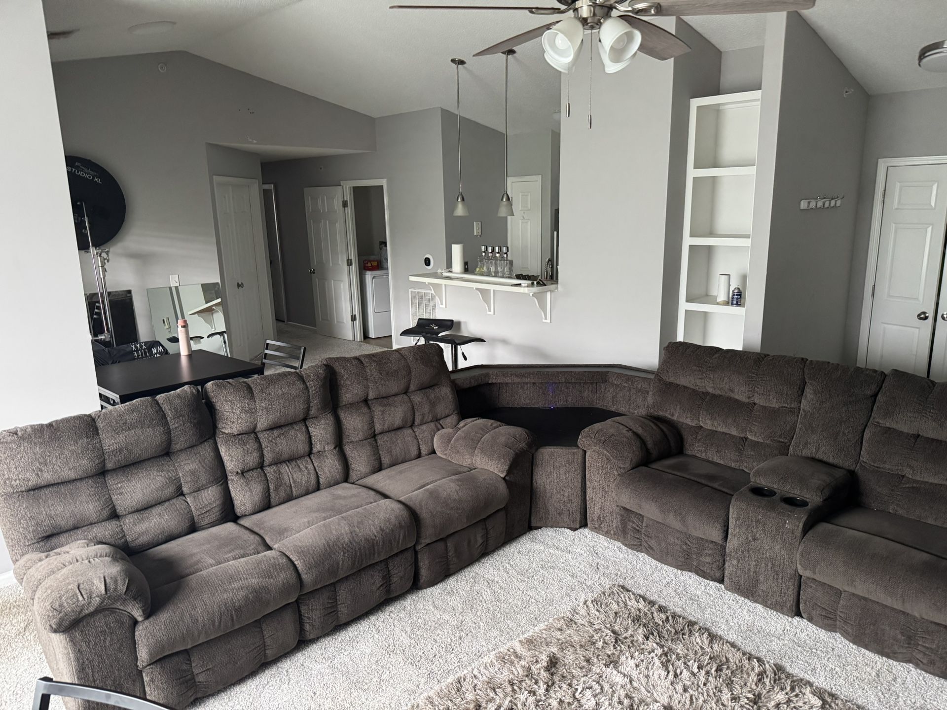 Reclining Sectional Sofa Set