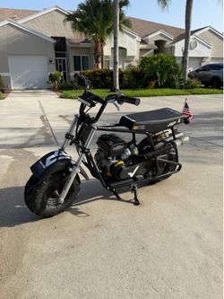 Frp gmb 100 minibike some mods 37mph ONLY 400 Miles