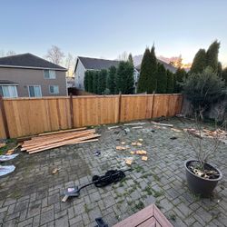 Cerca de Madera, Wood fence