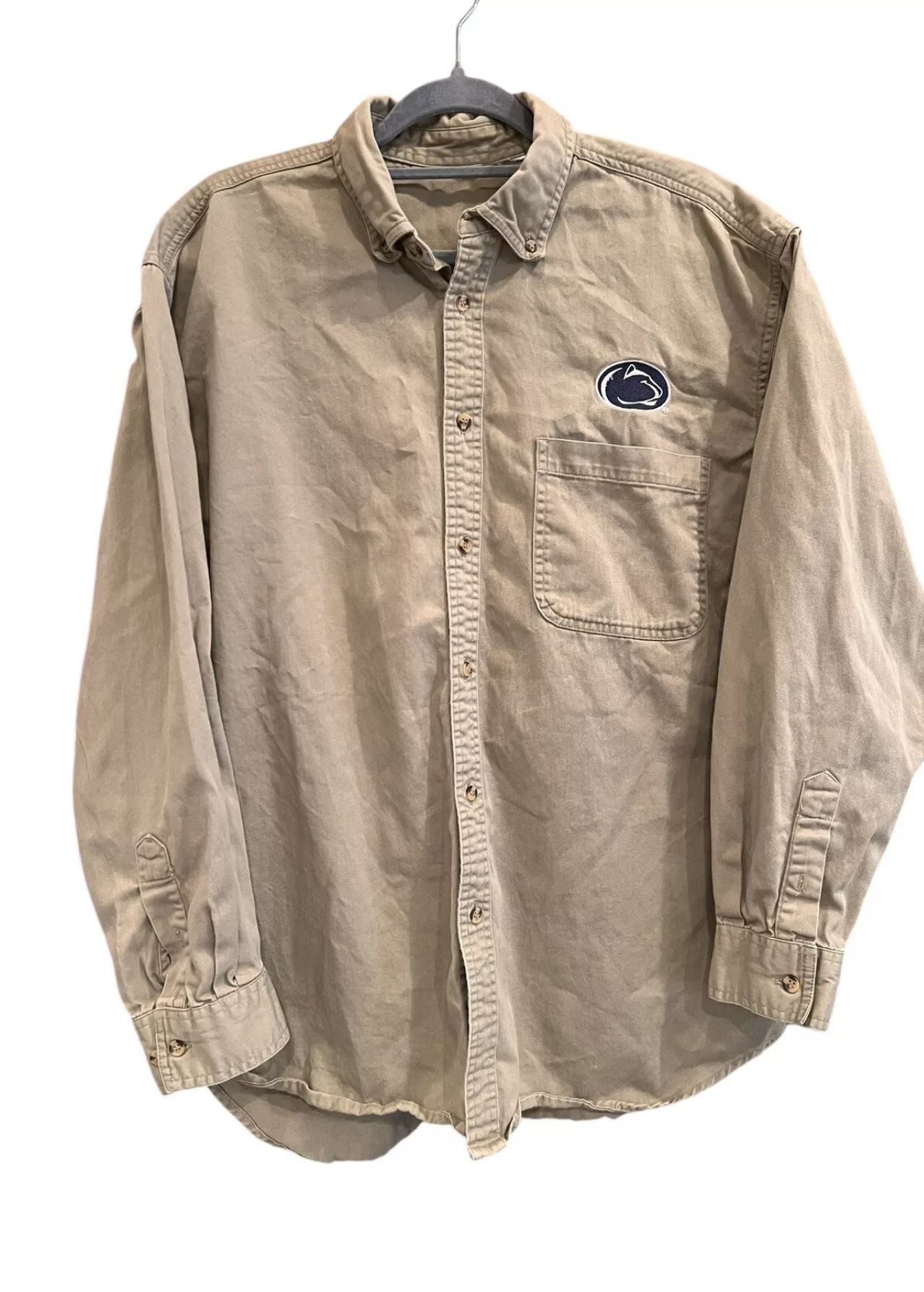 Vintage 1990’s Pro Edge Penn State University Nittany Lions Button Up Shirt L