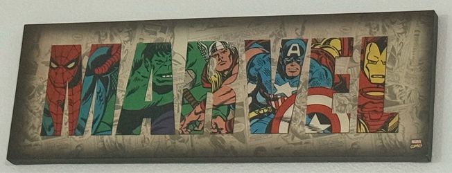 Marvel Comics Canvas Wall Art