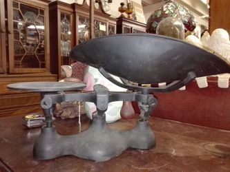 Vintage Jagobs scale with weight