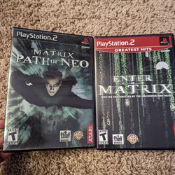 Matrix PS2 Games