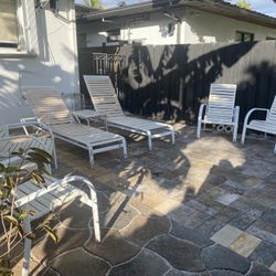 patio set used