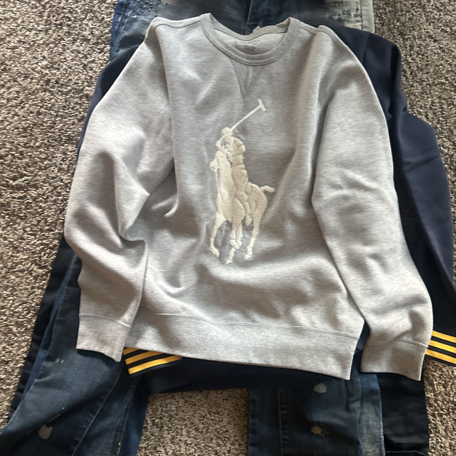 Polo crewneck
