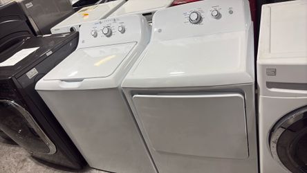 GE Topload Washer Electric Dryer set