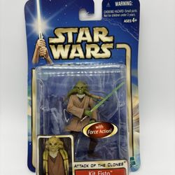 Star Wars Saga - AOTC - Figure 02-05: Kit Fisto (Jedi Master) (2002)