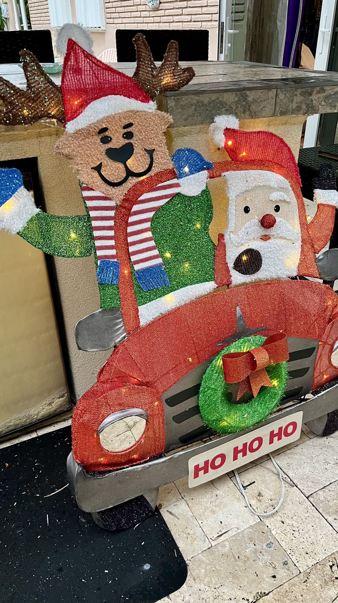 Outdoor Christmas Light Up Decoration