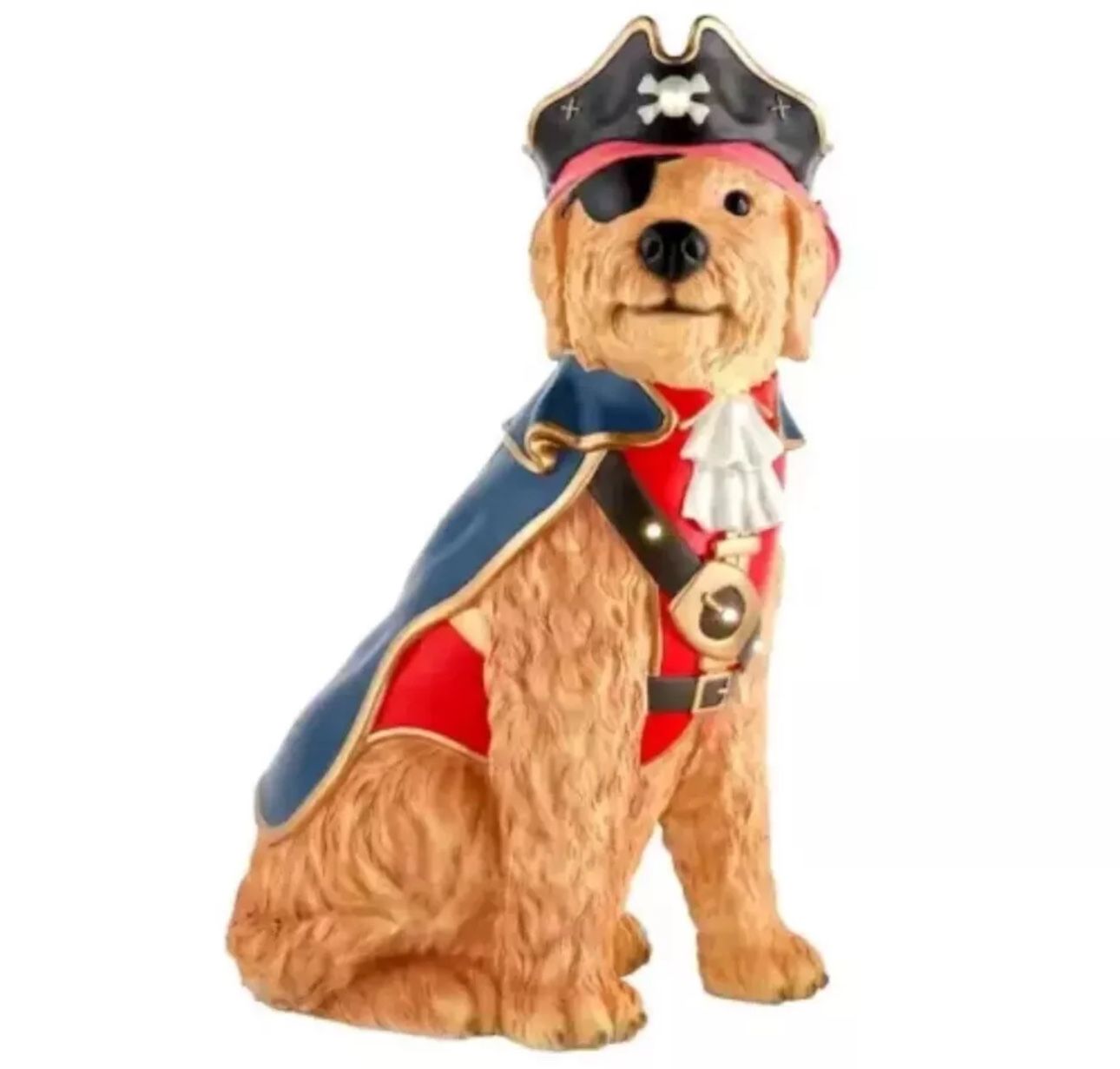 Home Accents Halloween LED Pirate Dog Blow Mold Golden Doodle Home Depot 2024