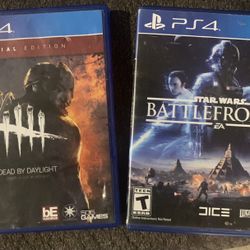 PlayStation 4 Game Lot 15 Dollars Each 
