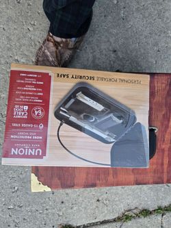 Safe, new unopened