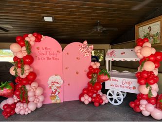 Balloon backdrops