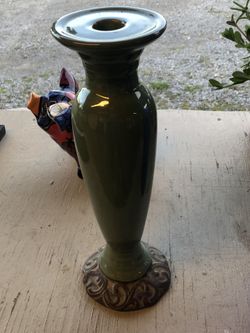 Large Ceramic Candle Holder 