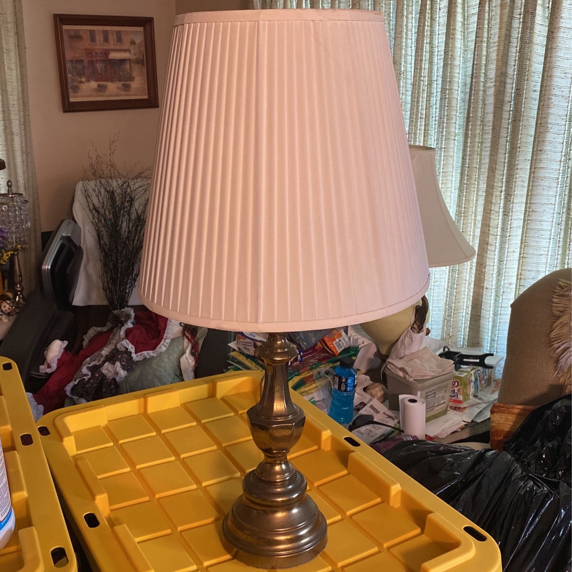 Older Lamp Brass