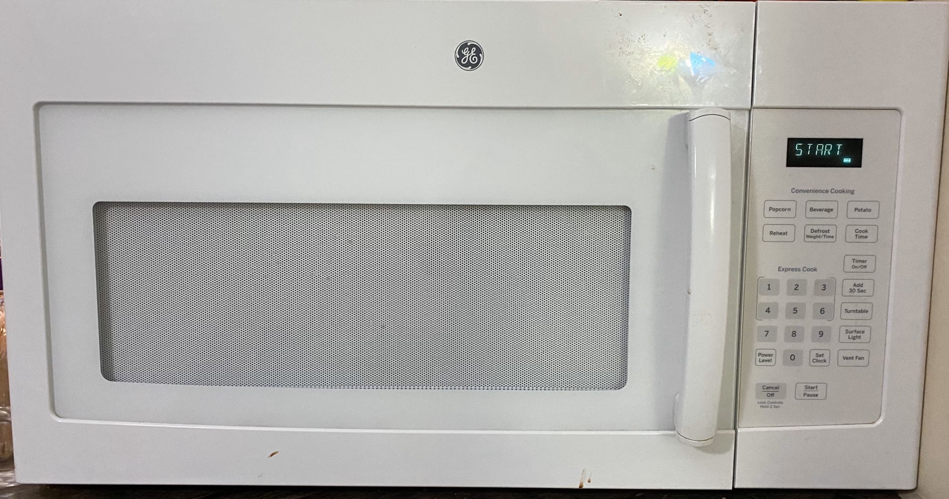 GE microwave