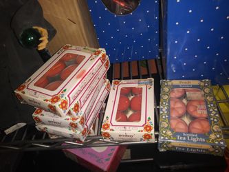 6 packs of tea light candles