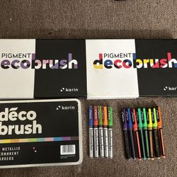 Karin Deco Brush Markers