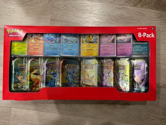 Costco Prismatic Evolutions 8-Pack Mini Tins
