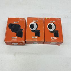 Brand New Webcam With Ring Light W/3 LED Levels 