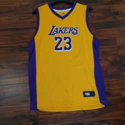 Lebron James 23 Brand New Lakers Jersey 