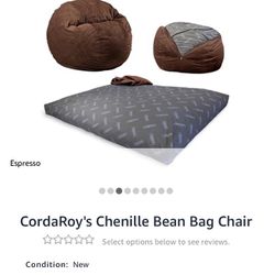 Cord A Roys Bean Bag Chair And Bed